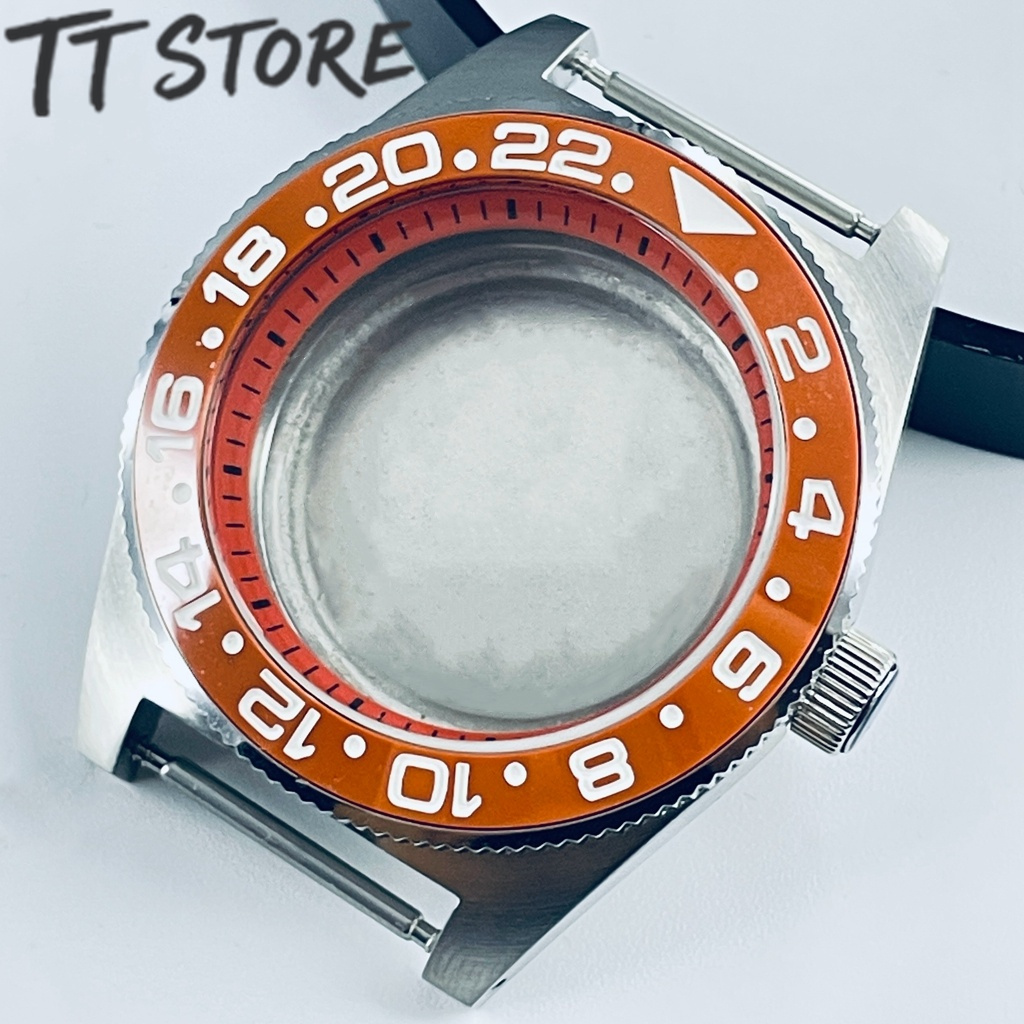Reel Case - 40mm NH35 다이빙 GMT 시계 케이스,