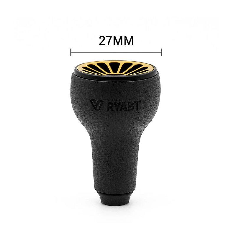 TPE 소재의 검은색 손잡이, 27mm, 시마노 및 다 - Spincast Reel 리뷰 및 가격