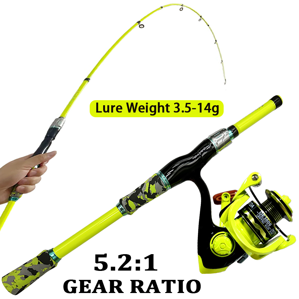 스핀캐스팅 낚싯대 콤보 세트 1.8m 2.1m ML 스 - Spincast Reel 리뷰 및 가격